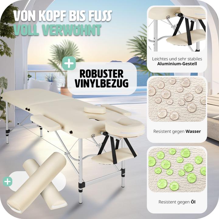 Produktbild tectake 2 Zonen Massageliege