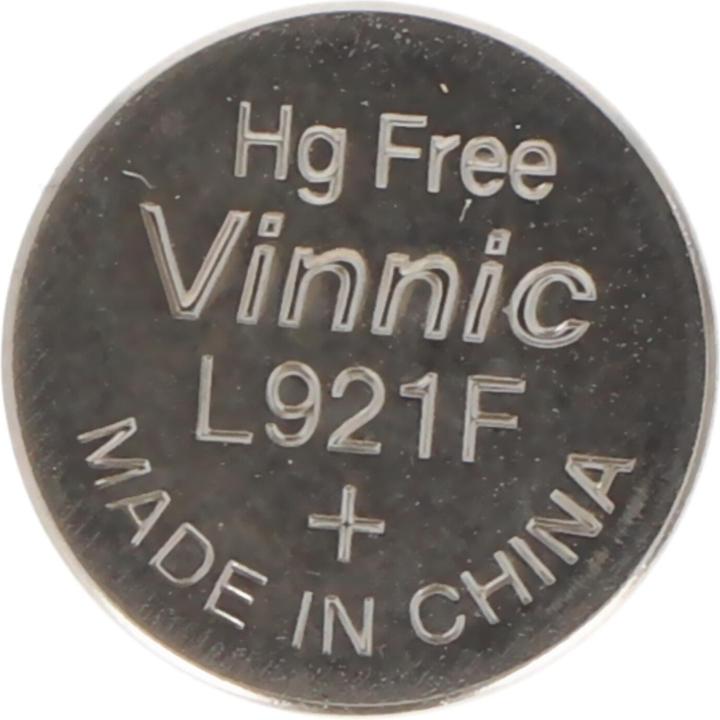 Image du produit Vinnic 10er Pack AG6, LR921, LR69, V371, SR69, L912 F, L912F (10 pcs, SR69, 29 mAh)