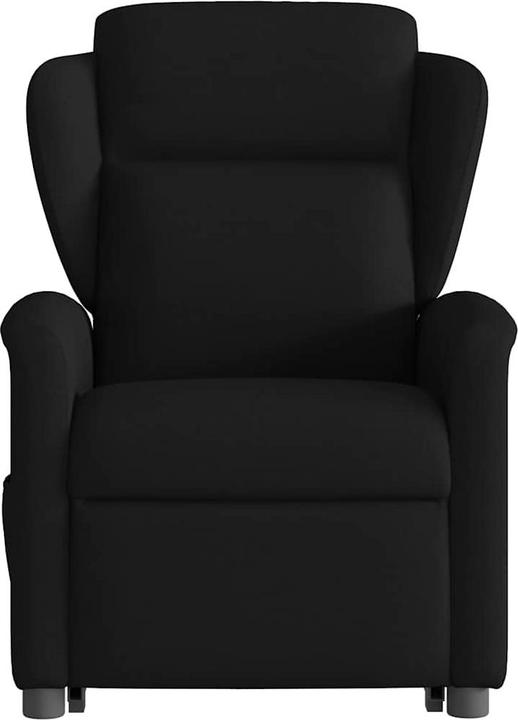 Actual product image VidaXL Massage chair with stand-up aid black fabric