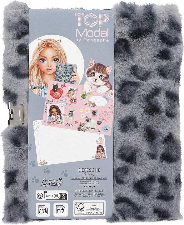 Immagine prodotto Top Model TOPModel - COSY CAT Diary With Lock Blue ( 0413356 ) (Righe, Copertina morbida)