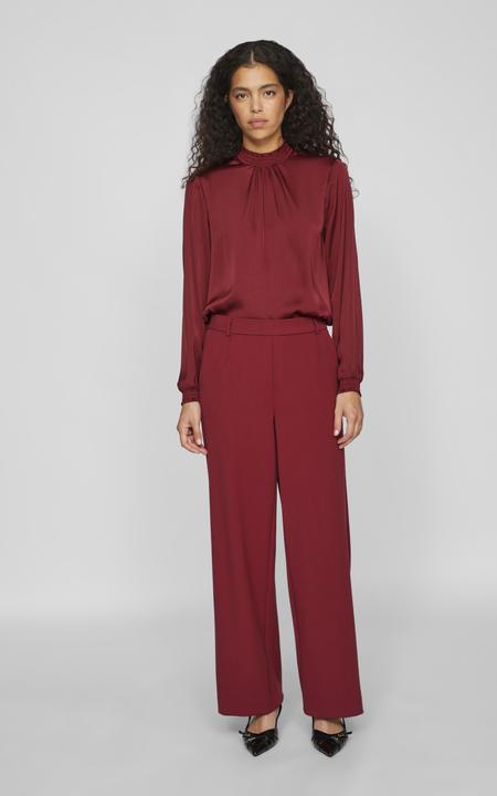 Image du produit Vila Pantalon taille haute à jambe large (38)