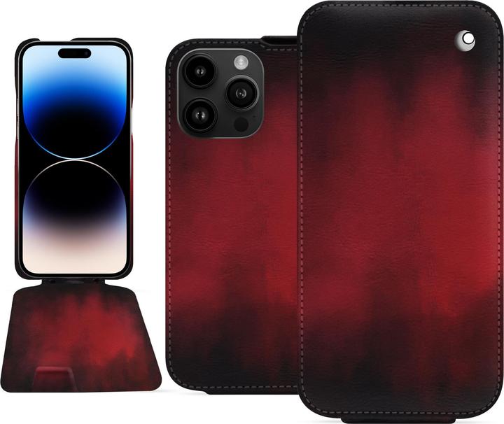 Image du produit Noreve Coque à rabat vertical en cuir (Apple iPhone 15 Pro Max)