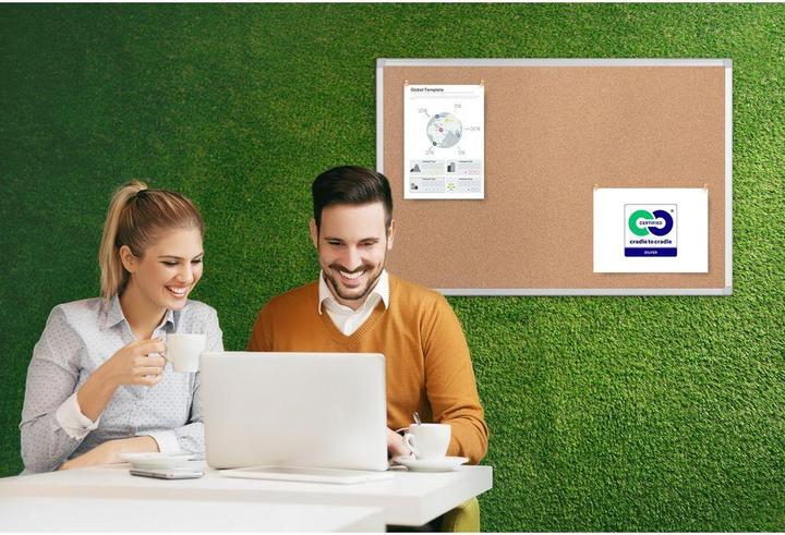 Immagine prodotto Bi-Office Memoboard Cork Earth-it (Bacheca, 60 x 45 cm)