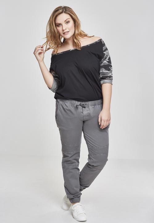 Immagine prodotto Urban Classics Tee Raglan 3/4 da donna a contrasto (XXL)