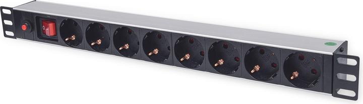Produktbild Intellinet Steckdosenleiste 8-fach Schuko mit Ueberlastschutz (8 x, CEE 7/3, 3 m)