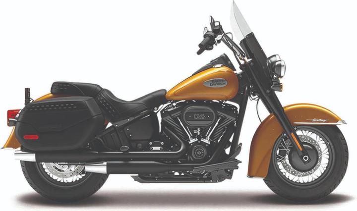 Actual product image Maisto Harley Davidson motorbikes 1:18