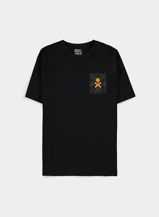 Immagine prodotto Difuzed Maglietta Skull and Bones avec poche poitrine Logo (L) (L)