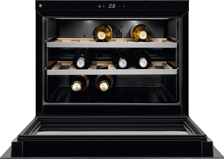 Produktbild AEG KWK884520T Kompakter Weinkühlschrank / Touch-Bedienung / Temperaturanzeige / bis zu 18 Flaschen
