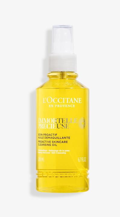 Image du produit L'Occitane Immortelle Précieuse Huile Demaquillante 200 ml (Lotion nettoyante, 200 ml)