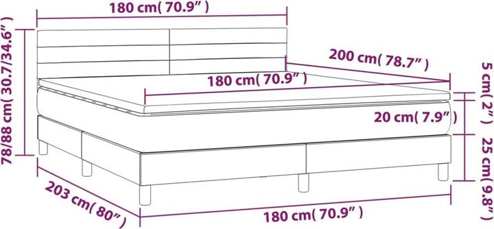 Immagine prodotto VidaXL Paulina (180 x 200 cm, 180 x 200 cm)