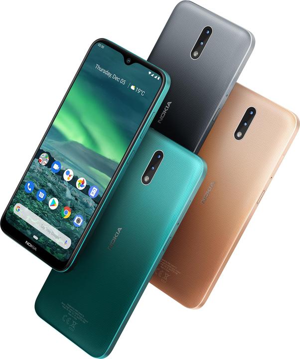Produktbild Nokia 2.3 (32 GB, Charcoal, 6.20", Dual SIM, 13 Mpx, 4G)