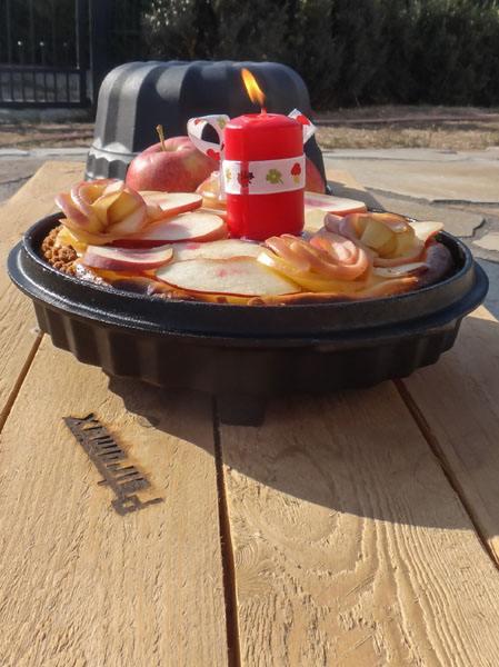 Actual product image Petromax Gugelhupfform gf1 with cake base lid (23.80 cm)
