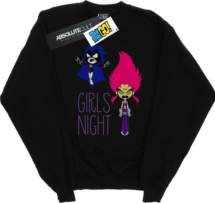 Teen Titans Go Girls Night Sweatshirt
