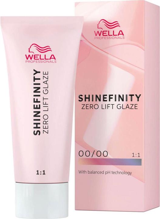 Actual product image Wella Shinefinity (00, 00 - Crystal Glaze)