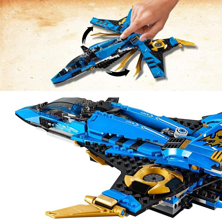 Immagine prodotto LEGO Getto di tuono di Jay's Thunder Jet (70668, LEGO Ninjago)
