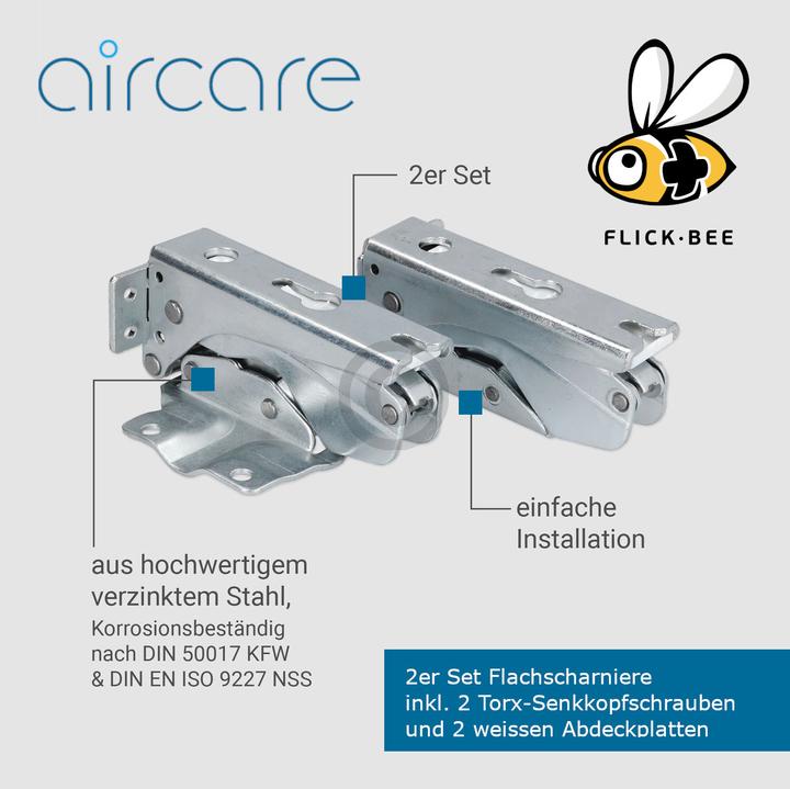 Actual product image Europart Türscharnier Set wie BOSCH 00481147 für Kühlschrank Gefrierschrank KühlGefrierKombination