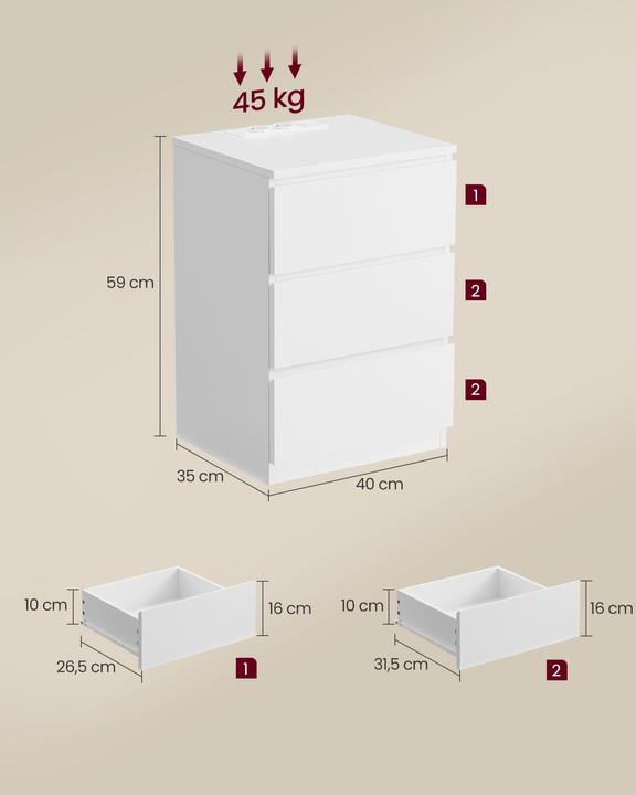 Actual product image Vasagle Sophia