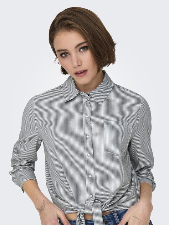 Image du produit Only Onllecey Ls Knot Shirt Noos Wvn (M)