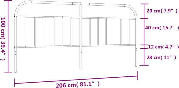 Immagine prodotto VidaXL Nixon (206 x 3 x 100 cm)