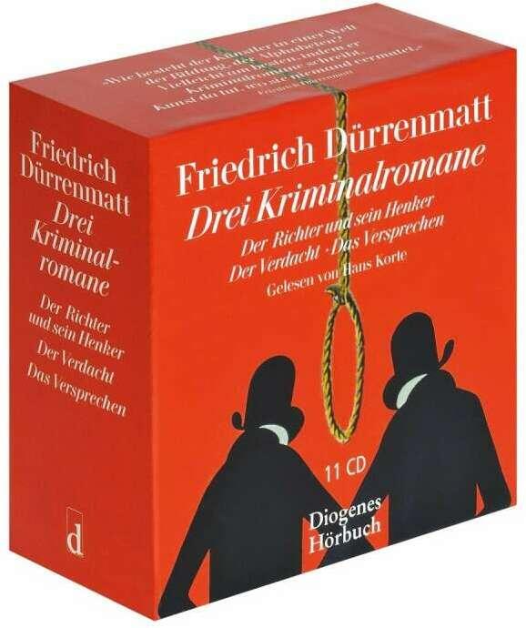 Produktbild Drei Kriminalromane (Hans Korte, Friedrich Dürrenmatt, Deutsch)
