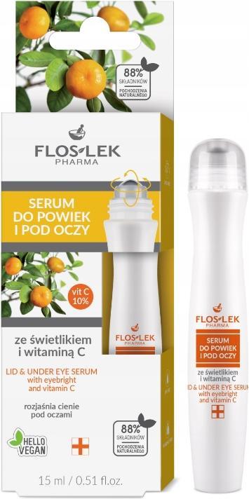 Floslek Augen- und Unteraugenserum mit Augentrost und Vitamin C 15 ml (15 ml)