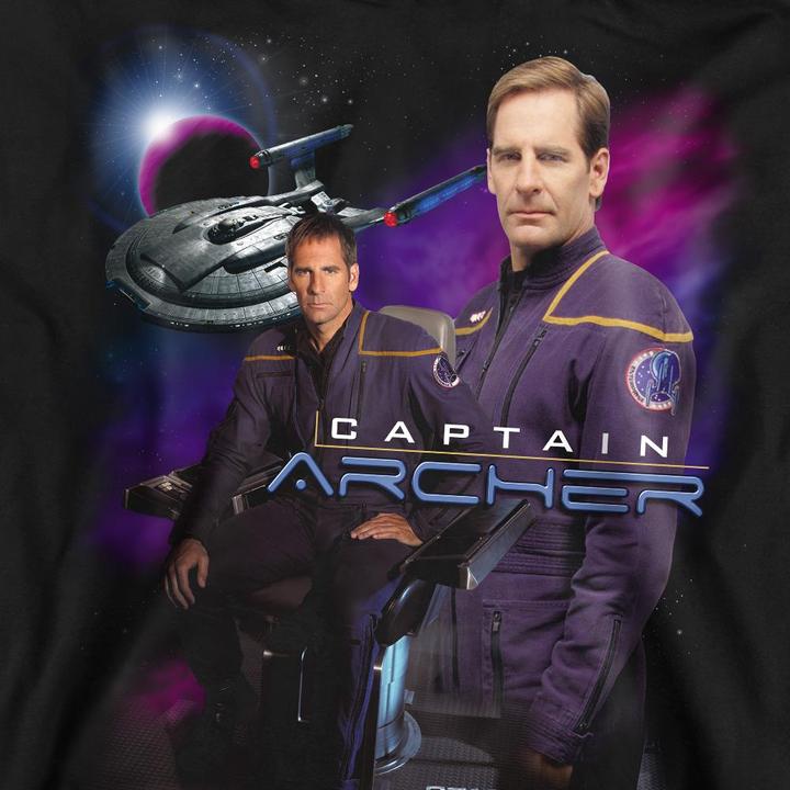 Actual product image Unisex Adult Captain Archer Sweatshirt (XXL)