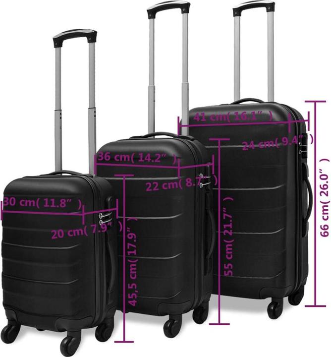 Immagine prodotto VidaXL Farand (Bagaglio a mano (fino a 50 litri))