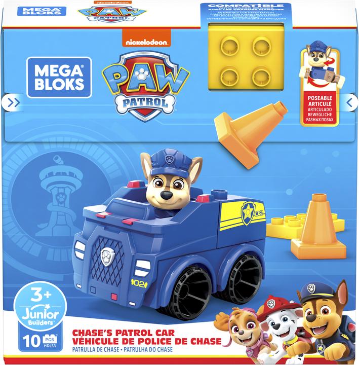 Image du produit Mega Bloks PAW Patrol Chase's Patrol Car Set de construction