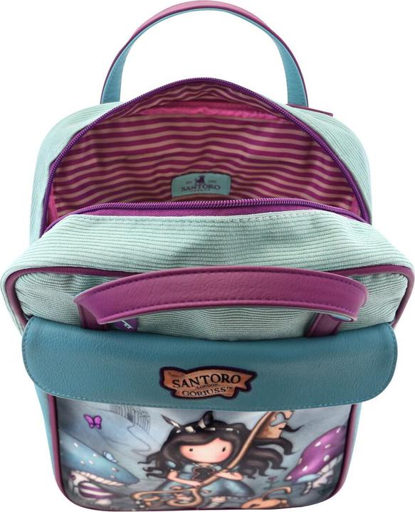 Image du produit Gorjuss Sac à dos Curiosity Gris vert (27 x 10 x 37 cm)