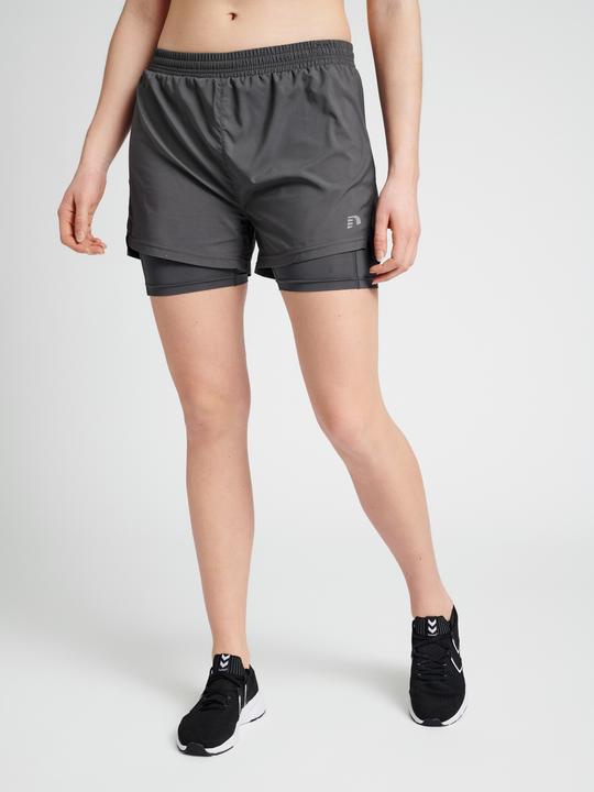 Actual product image Newline WOMEN 2-IN-1 RUNNING SHORTS (S)