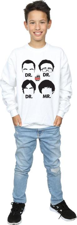 Actual product image Dam Boys Doctors And Mr Sweatshirt (140, 146)