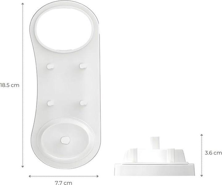Immagine prodotto Hermex Portaspazzolino Organizzatore spazzolino elettrico Oral-B (Portaspazzolino)