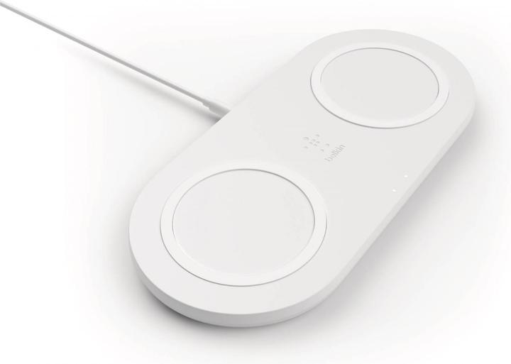 Image du produit Belkin Dual Wireless Charging Pad mit Netzteil (10 W)