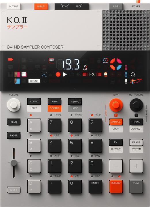 Teenage Engineering EP–133 K.O. II (Sampler)
