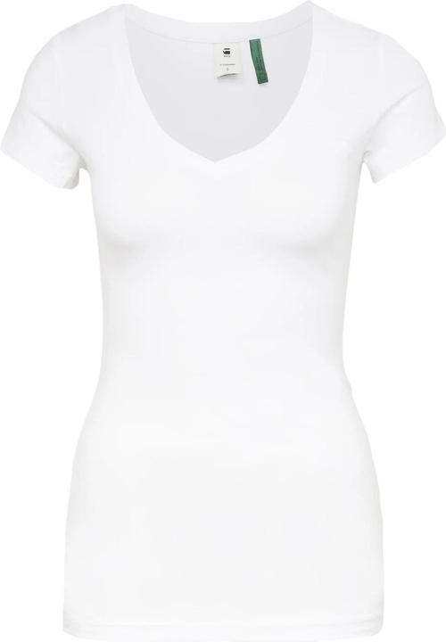 Actual product image G-Star Short Sleeve Base T-Shirt V-Neck White (L)