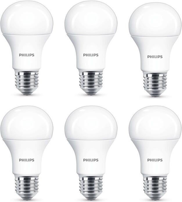 Produktbild Philips LED (E27, 11 W, 1055 lm, 6 x, F)