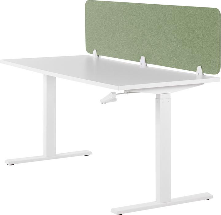 Immagine prodotto Beliani Divisorio per scrivania verde chiaro 180 x 40 cm WALLY