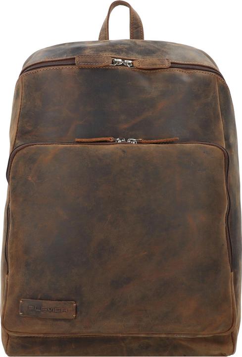 Plevier Hertz rugzak 15.6 inch bruin. (15 l)