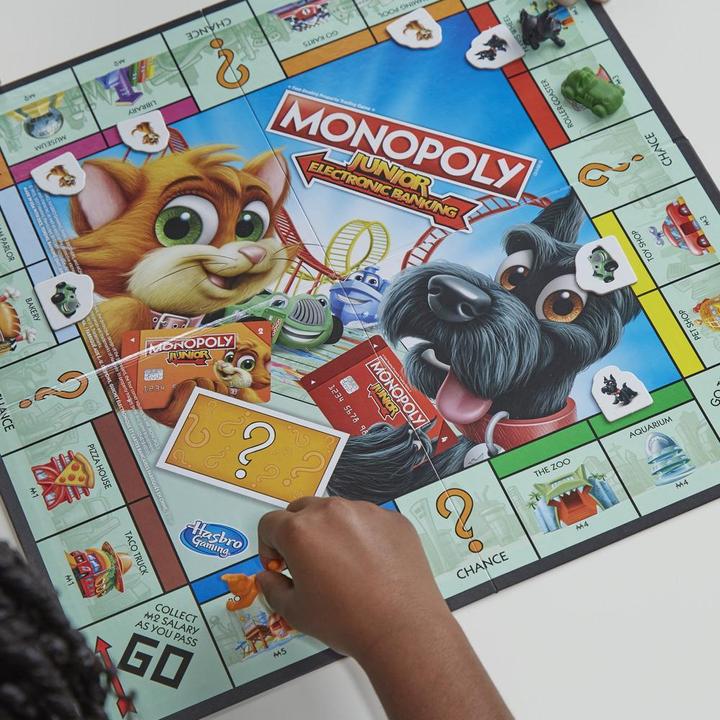 Actual product image Hasbro Monopoly Junior Banque electronique F (French)