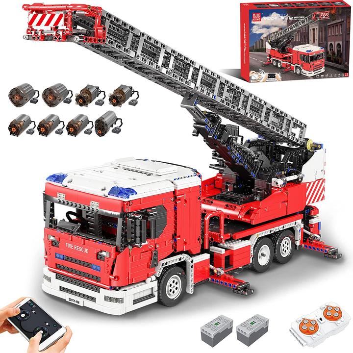 Actual product image Mould King Fire engine