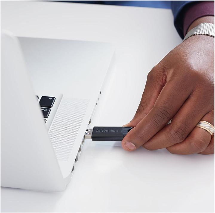 Actual product image Verbatim PinStripe (256 GB, USB 3.0, USB-A)
