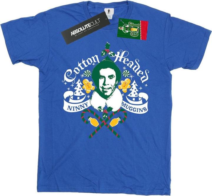 Immagine prodotto Elf Cotton Headed Ninny Muggins Maglietta Uomo (XXL)