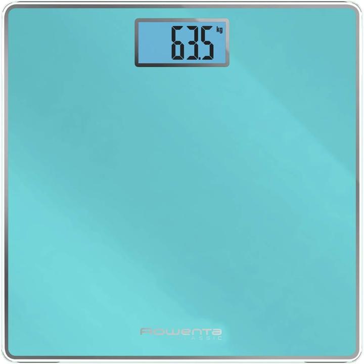 Image du produit Rowenta Classic BS1503 Square Turquoise Pèse-personne électronique (160 kg)