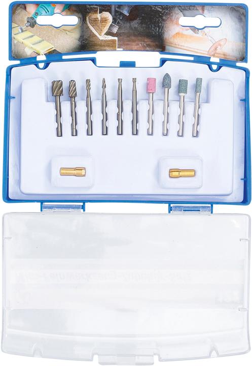 Actual product image BGS High Precision Drill Accessory Set 12 pcs. (3 mm)