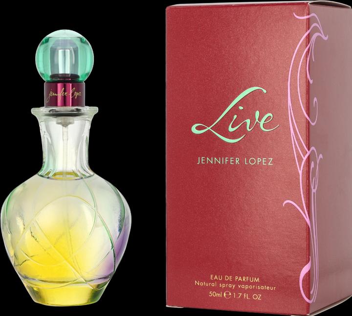 Actual product image Jennifer Lopez Live by Eau de Parfum Spray 50 ml (Eau de parfum, 50 ml)
