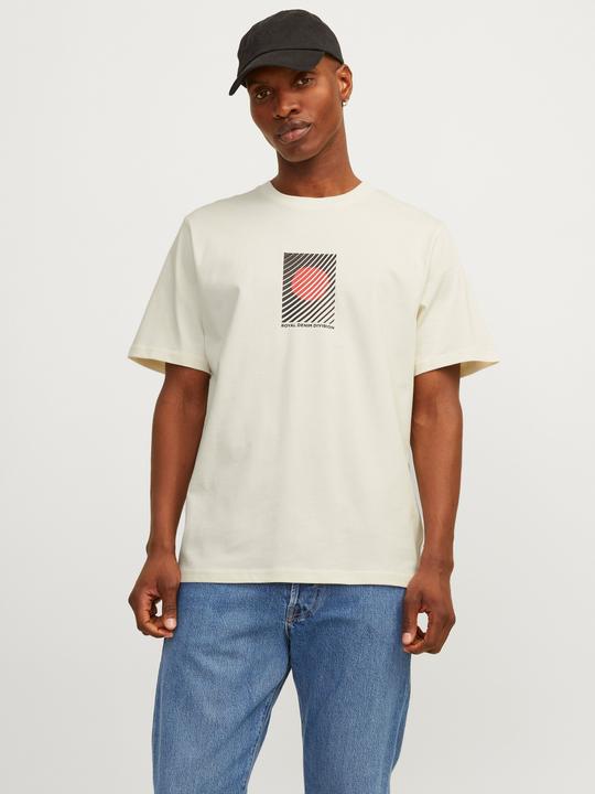 Actual product image Jack & Jones RDD Printed Round Neck T-shirt T-shirt (XXL)