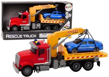Produktbild Lean Toys Abschleppwagen mit Kran