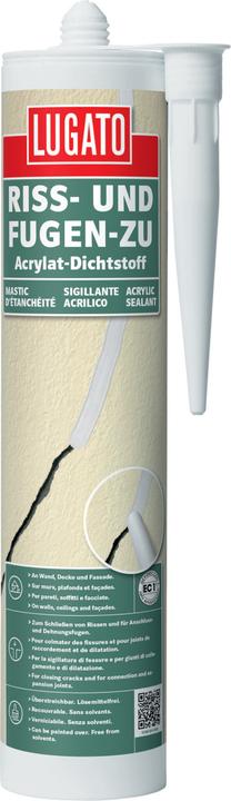 Lugato Fermeture de fissures et de joints (0.31 kg, Blanc, 310 ml)