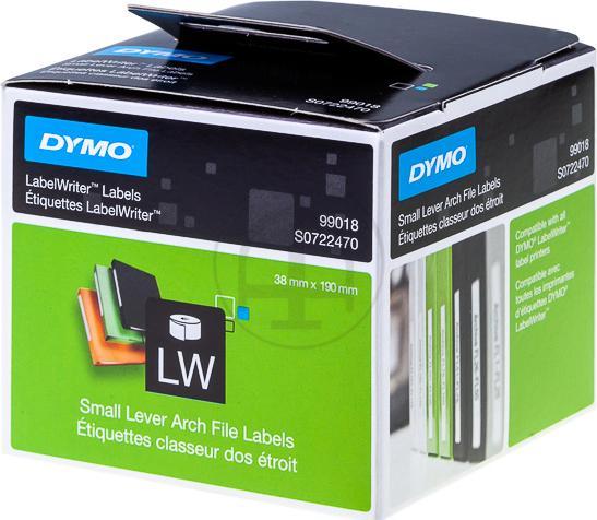 Produktbild Dymo S0722470 Ordner-Etiketten schmal