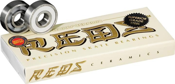 Actual product image Bones Bearings Ceramic Super Reds